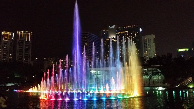 outdoor fountain