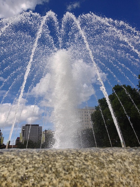 outdoor fountain