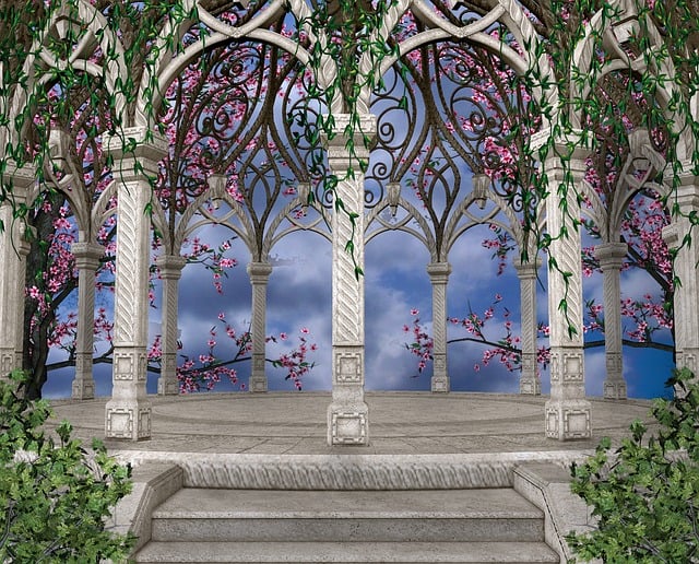 Custom Metalwork: Geometric Patterns & Floral Designs for Unique Gazebos